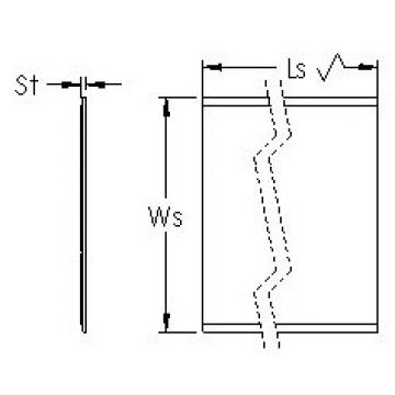 plain bushings bearings AST40 SP2.0 AST