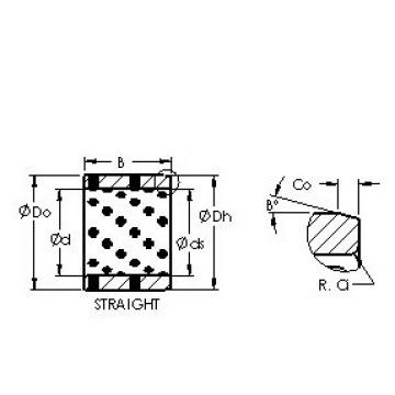 plain bushings bearings AST650 10012070 AST