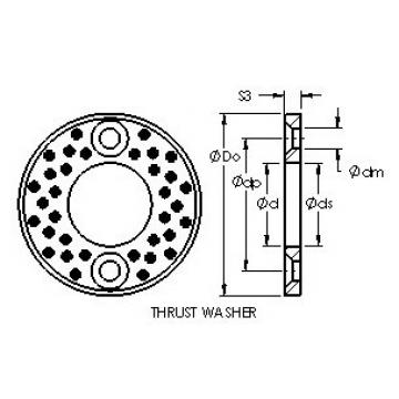 plain bushings bearings AST650 WC12 AST