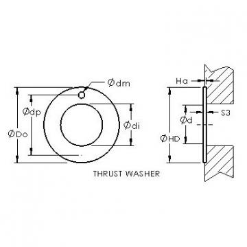 plain bushings bearings ASTEPBW 1630-015 AST