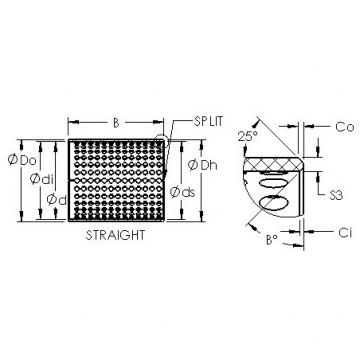 plain bushings bearings ASTT90 10050 AST