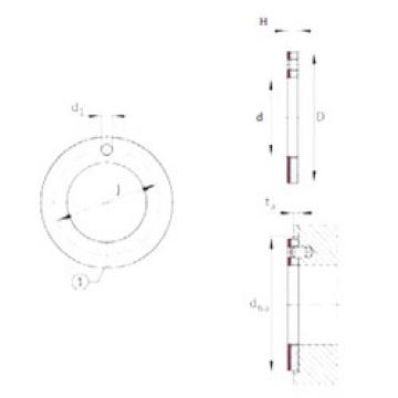 plain bushings bearings EGW10-E40-B INA