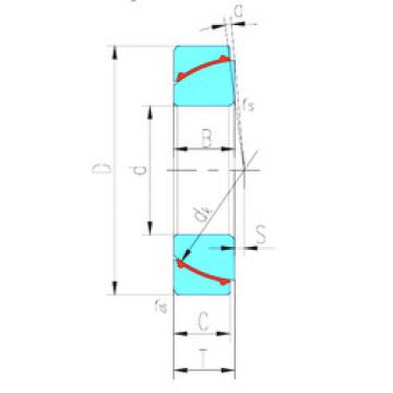 plain bushings bearings GAC110N LS