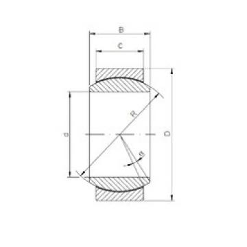 plain bushings bearings GE 008 ECR ISO