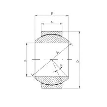 plain bushings bearings GE 010 HCR CX