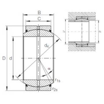 plain bushings bearings GE 220 DO-2RS INA