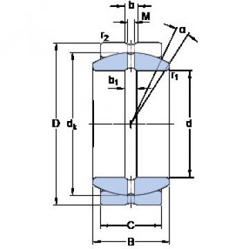 plain bushings bearings GE 20 ES SKF