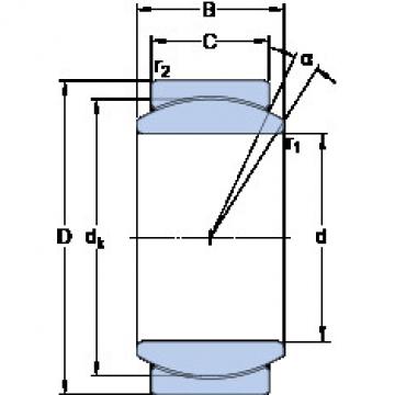 plain bushings bearings GE 35 CJ2 SKF