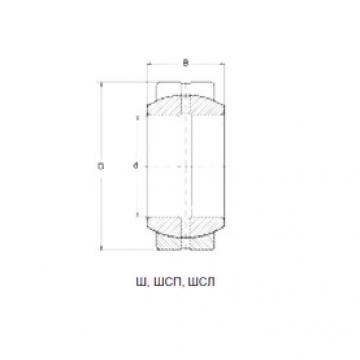 plain bushings bearings GE110ES-2RS CRAFT