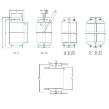 plain bushings bearings GE140ES SKF