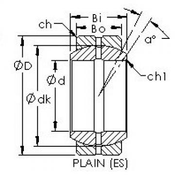 plain bushings bearings GE15ES AST