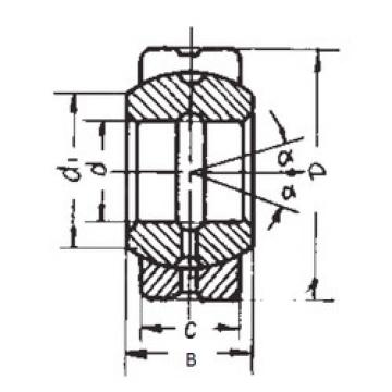 plain bushings bearings GE160ES FBJ