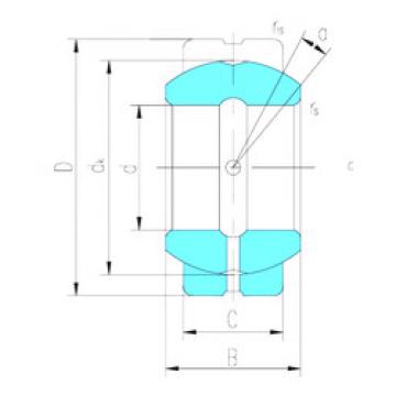 plain bushings bearings GE180ES LS