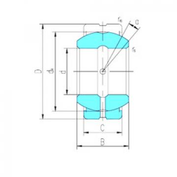 plain bushings bearings GE100ES-2RS LS