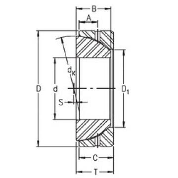 plain bushings bearings GE120SX Timken