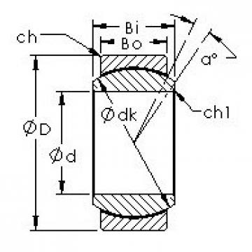 plain bushings bearings GE15C AST