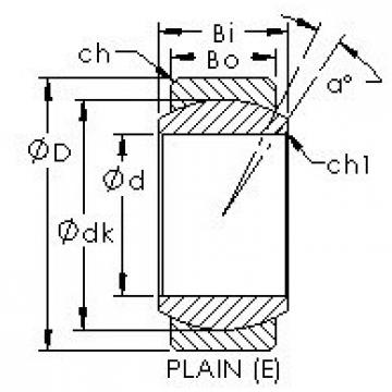 plain bushings bearings GE6E AST