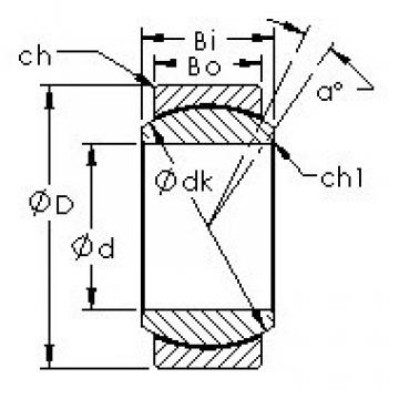 plain bushings bearings GE15ET/X AST