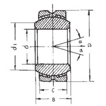 plain bushings bearings GEBK25S FBJ