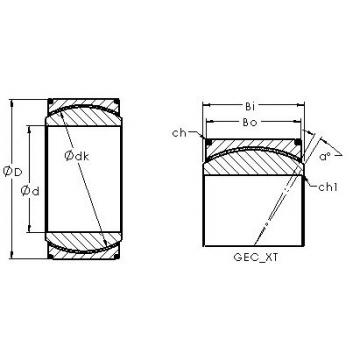 plain bushings bearings GEC320XT AST