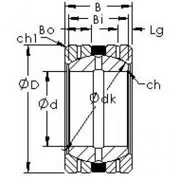 plain bushings bearings GEGZ38HS/K AST