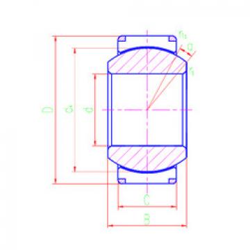 plain bushings bearings GEH160XT-2RS LS