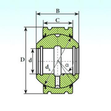 plain bushings bearings GEK 35 XS 2RS ISB