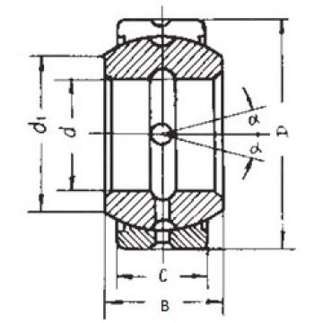 plain bushings bearings GEZ101ES-2RS FBJ