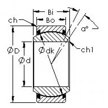 plain bushings bearings GEZ120ET-2RS AST