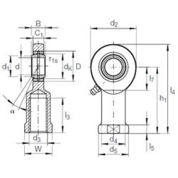 plain bushings bearings GIR 10 DO INA