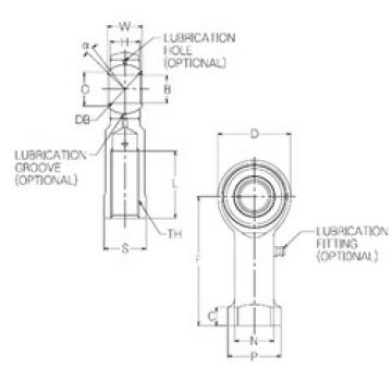 plain bearing lubrication HR25 NMB