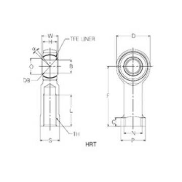 plain bearing lubrication HRT16 NMB