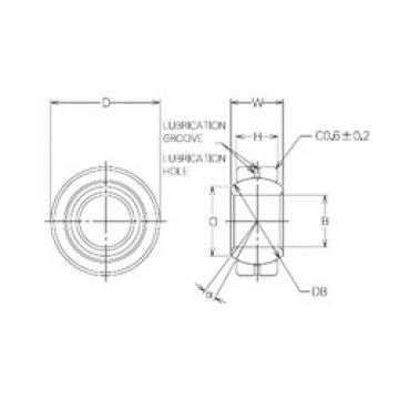 plain bearing lubrication MBG10CR NMB