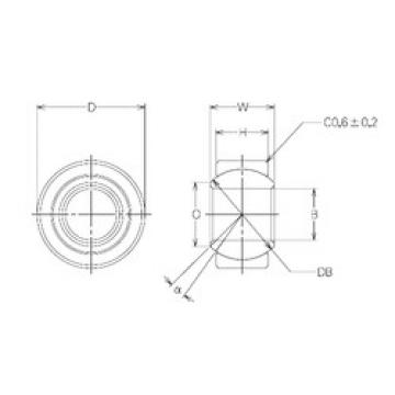 plain bearing lubrication MBW12CR NMB