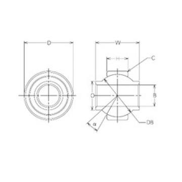 plain bearing lubrication MBY15CR NMB