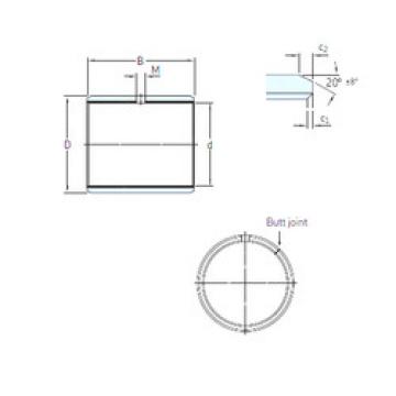 plain bearing lubrication PCZ 0506 E SKF