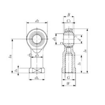 plain bearing lubrication PHS 10 IKO