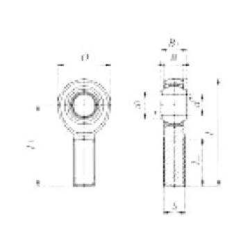 plain bearing lubrication POSB 2 IKO