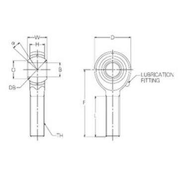 plain bearing lubrication PR14E NMB