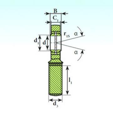 plain bearing lubrication SA 15 ES 2RS ISB