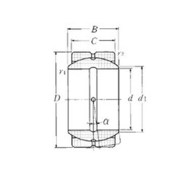 plain bearing lubrication SA1-12B2 NTN