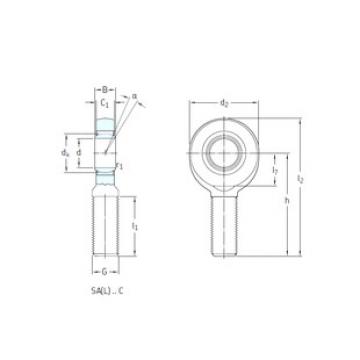 plain bearing lubrication SA25C SKF