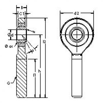 plain bearing lubrication SA45ET-2RS AST