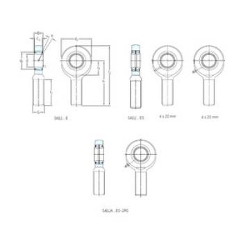 plain bearing lubrication SA25ES SKF