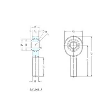 plain bearing lubrication SAKB20F SKF