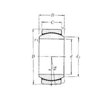 plain bearing lubrication SAR2-32 NTN