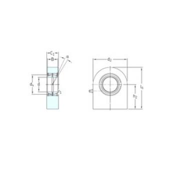 plain bearing lubrication SCF20ES SKF