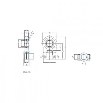 plain bearing lubrication SILJ 100 ES SKF