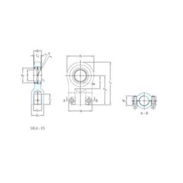 plain bearing lubrication SILJ20ES SKF