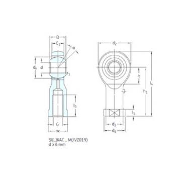 plain bearing lubrication SIKAC12M SKF